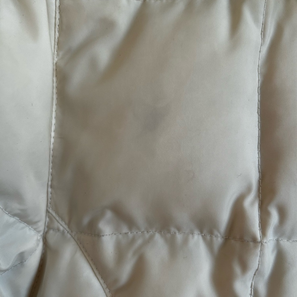 *Super Warm* Eddie Bauer 100% Goose Down White Puffer Jacket - Picture 6 of 17